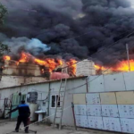 آتش‌سوزی هتل قصرالشفاعه نجف: مصدومیت ۷۰ زائر ایرانی