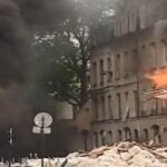 انفجار مهیب در ساختمانی در مرکز پاریس
