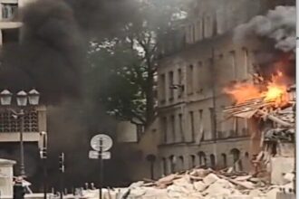 انفجار مهیب در ساختمانی در مرکز پاریس