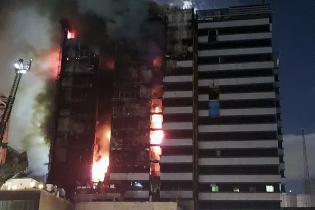 آتش‌سوزی در ایستگاه مترو شوش تهران