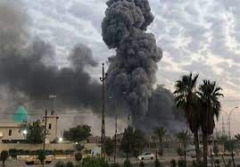 حمله پهپادی در بغداد؛ کشته شدن یک فرمانده و یک عضو از گروه حشد الشعبی