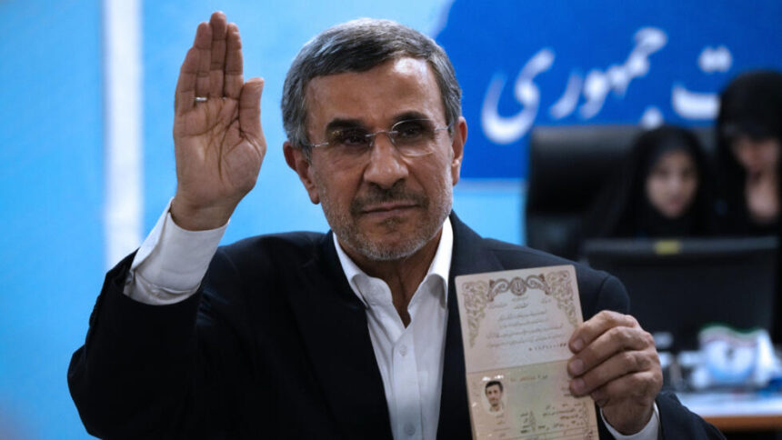 محمود احمدی‌نژاد کاندیدای انتخابات ریاست‌جمهوری شد