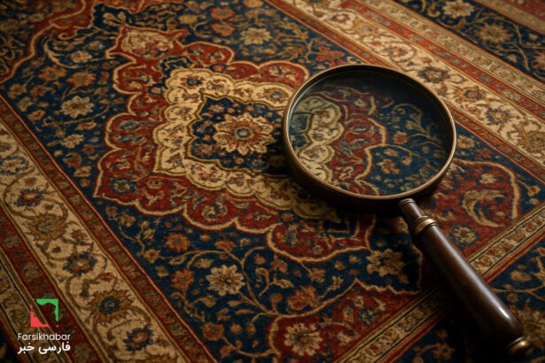 فرش ایرانی.. راز خطوط مرموزی که قرن‌ها پیام‌های مخفی را پنهان می‌کنند!