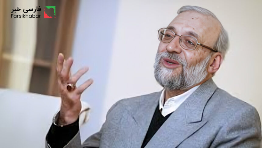 جواد لاریجانی: ناف ترامپ را هم می‌تونیم بزنیم!