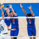 نتیجه بازی والیبال ایران و فرانسه؛ پایان رؤیای صعود شاگردان پیاتزا