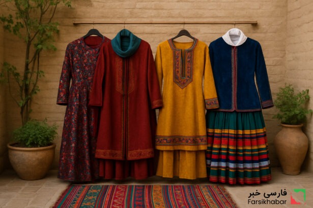 لباس‌های سنتی ایرانی: زمانی که رنگ‌ها آینه‌ای برای هویت می‌شوند