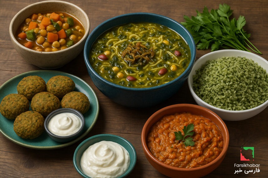 غذای گیاهی ایرانی: نگاهی به آشپزی سبز در سرزمین کباب