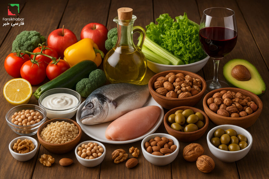 رژیم مدیترانه‌ای؛ کلید رازآلود سلامتی و طول عمر در دنیای امروز