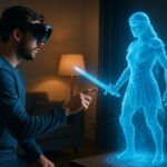 هولوگرام‌های تعاملی: وقتی واقعیت با خیال در هم می‌آمیزد!