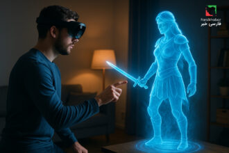 هولوگرام‌های تعاملی: وقتی واقعیت با خیال در هم می‌آمیزد!
