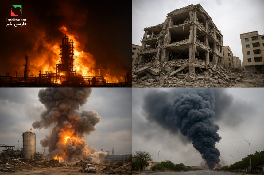 عجیب‌ترین حوادث ایران در سال 2025: از آتش‌سوزی‌های مرموز تا ریزش‌های ناگهانی