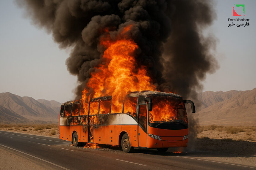 حادثه اتوبوس کرمان؛ نجات معجزه‌آسا یا هشدار بزرگ برای ایمنی جاده‌ها؟