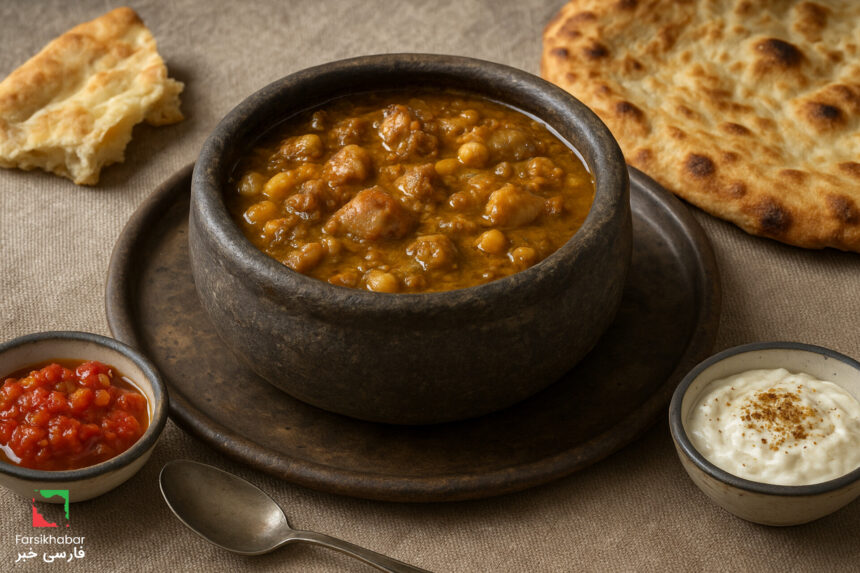 دیزی سنگی؛ غذای سنتی با عطر و طعم قدیمی