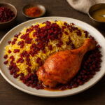 زرشک پلو با مرغ: دستور پخت سنتی ایرانی در خانه