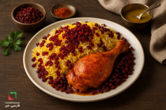 زرشک پلو با مرغ: دستور پخت سنتی ایرانی در خانه