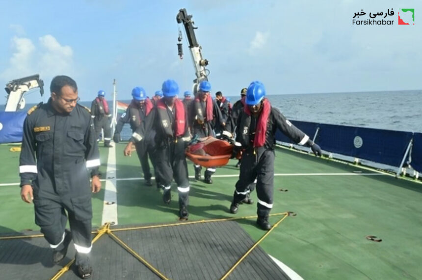 گارد ساحلی هند ماهیگیر ایرانی را نجات داد.. جزئیات عملیاتی که افکار عمومی را تکان داد!