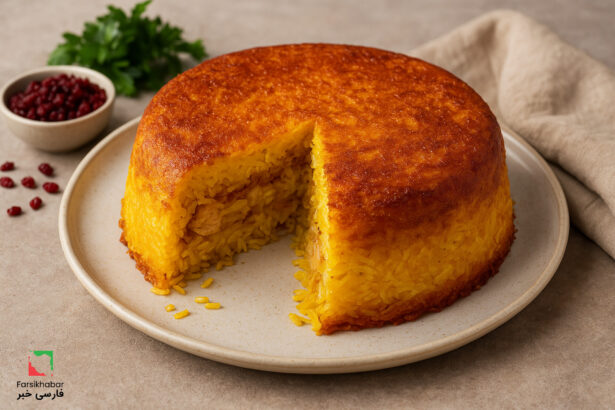 ته‌چین ایرانی: غذایی که قبل از معده، چشمانت را فریب می‌دهد!