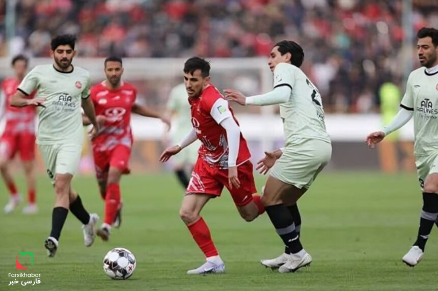 خلاصه بازی پرسپولیس تراکتور؛ تساوی هیجان‌انگیز در تبریز