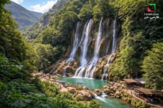 آبشار شلال بیشه؛ جواهری پنهان در دل لرستان