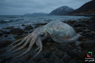 موجودات دریایی عجیب در نروژ پس از طوفان‌ها ظاهر شدند: آیا از عصر دایناسورها هستند؟