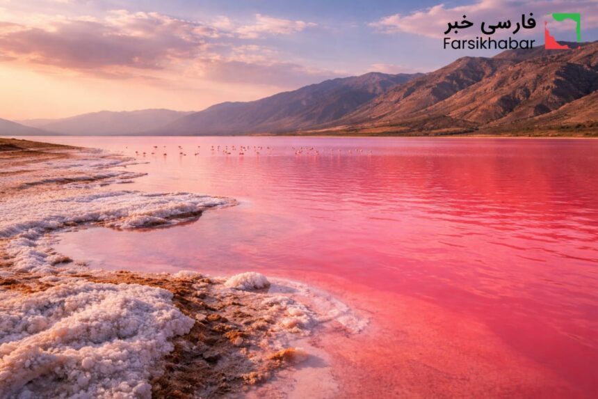 دریاچه مهارلو صورتی؛ شگفتی طبیعی جنوب ایران و رازهای نهفته در آب‌های رنگین