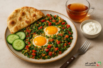 صبحانه ایرانی مدرن در ۱۰ دقیقه… این تجربه را از دست ندهید!