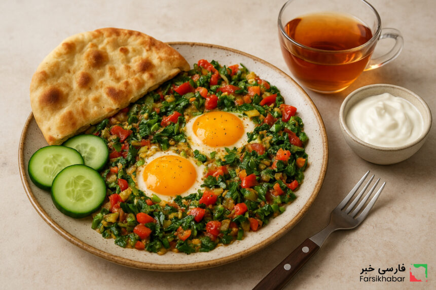 صبحانه ایرانی مدرن در ۱۰ دقیقه… این تجربه را از دست ندهید!