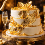 کیک با طلای خوراکی؛ تجمل لوکس که به یک ترند جهانی تبدیل شده است