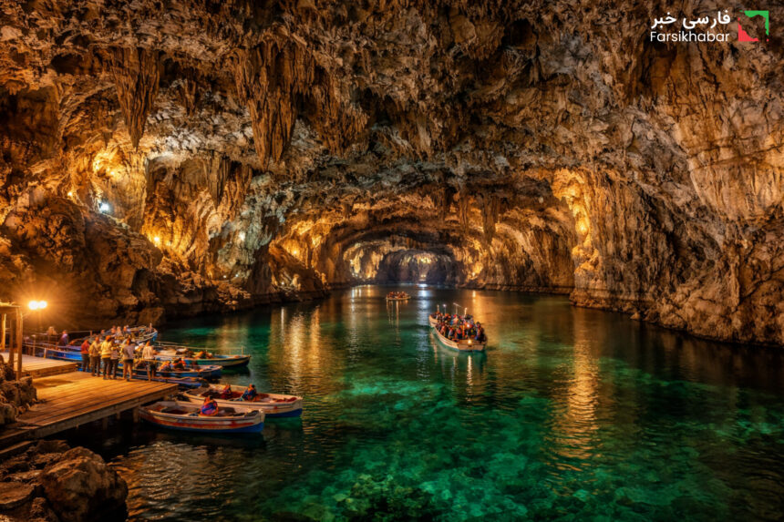 غار عليصدر خرم‌ آباد ؛ جلوه‌ای شگفت‌انگیز از طبیعت پنهان ایران