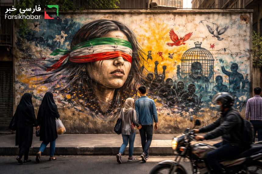گرافیتی اجتماعی ایران؛ بازتاب خاموش جامعه بر دیوارهای شهر