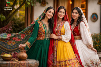 پوشش سنتی ایرانی: جلوه‌ای از هنر و هویت ملی