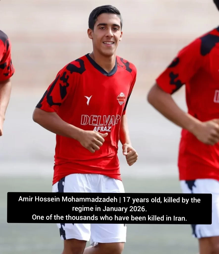 کشته شدن امیرحسین محمدزاده از استادیوم‌های فوتبال تا قربانی اعتراضات تهران