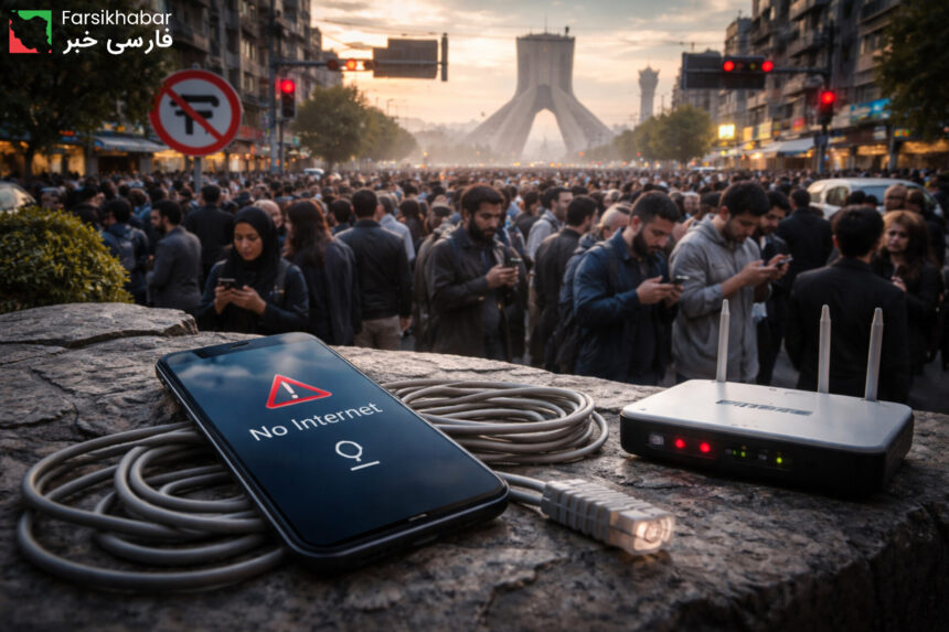 قطع اینترنت در ایران: تجربه‌ای نوین از محدودیت و کنترل دیجیتال