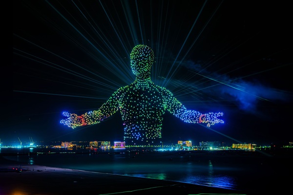 رکورد جهانی پهپادهای امارات