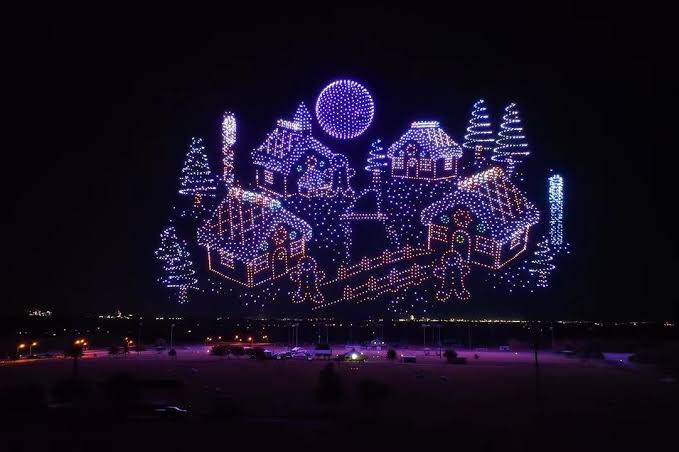 رکورد جهانی پهپادهای امارات