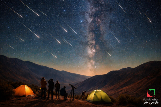 بارش شهابی ایران؛ شب‌هایی که آسمان به صحنه‌ای از نور و شگفتی تبدیل می‌شود