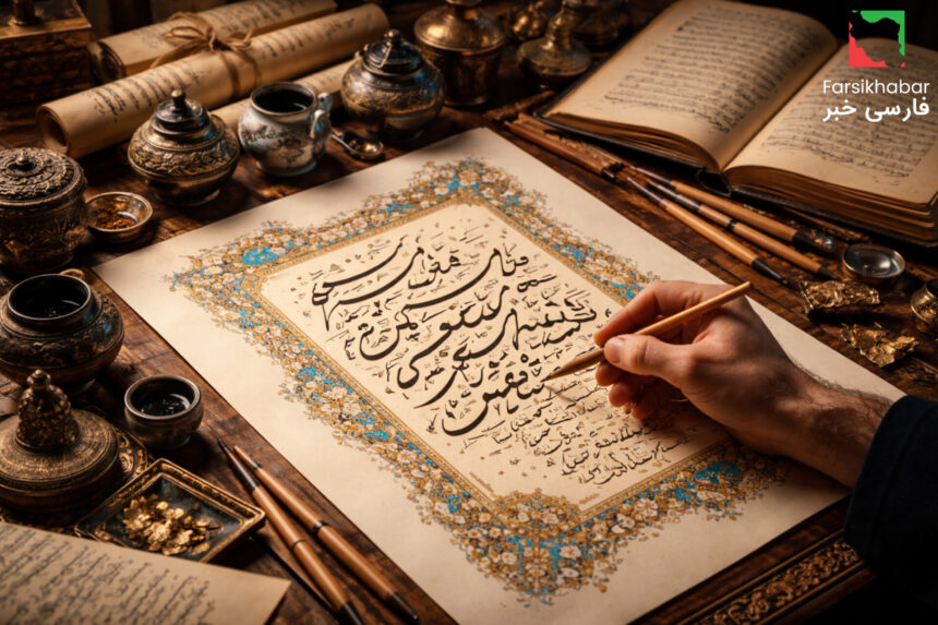 خطاطی و خوشنویسی ایرانی؛ روایت هویت، زیبایی و اندیشه در امتداد تاریخ