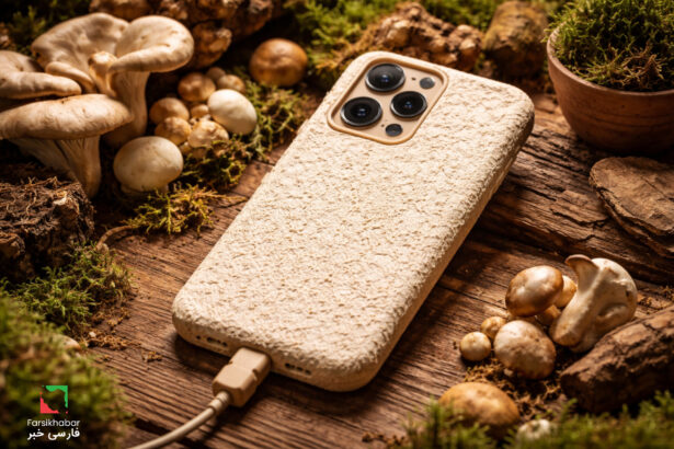 تلفن ساخته‌شده از قارچ؛ وقتی طبیعت وارد قلب فناوری می‌شود