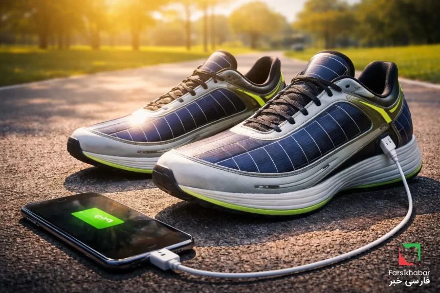 کفش شارژ خورشیدی؛ انقلاب در ورزش و انرژی همراه
