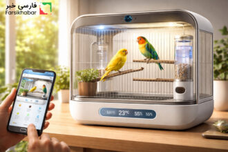 خانه پرنده هوشمند؛ نوآوری مدرن برای مراقبت و رفاه پرندگان خانگی