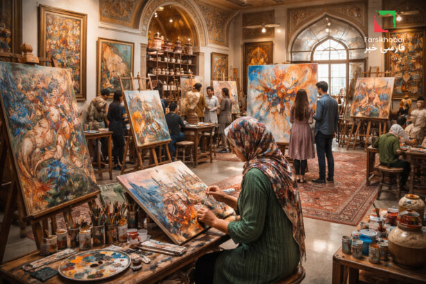 هنر تجسمی ایران؛ بازتاب هویت فرهنگی و نوآوری مدرن