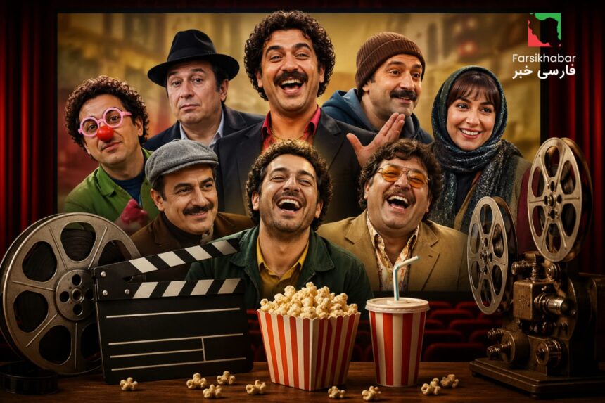 فیلم‌های کمدی ایران بر گیشه مسلط شدند