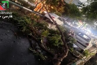 طوفان شدید تهران را در شوک فرو برد